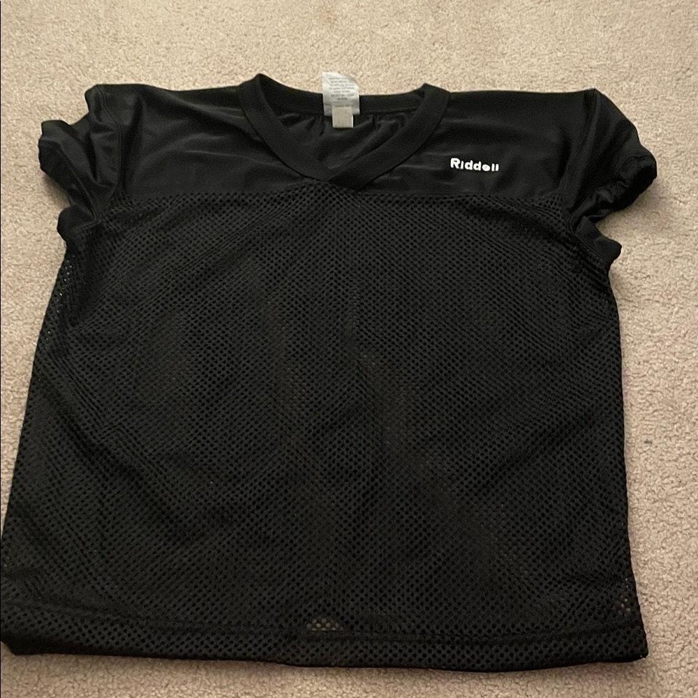 Riddell Black Mesh Football Jersey